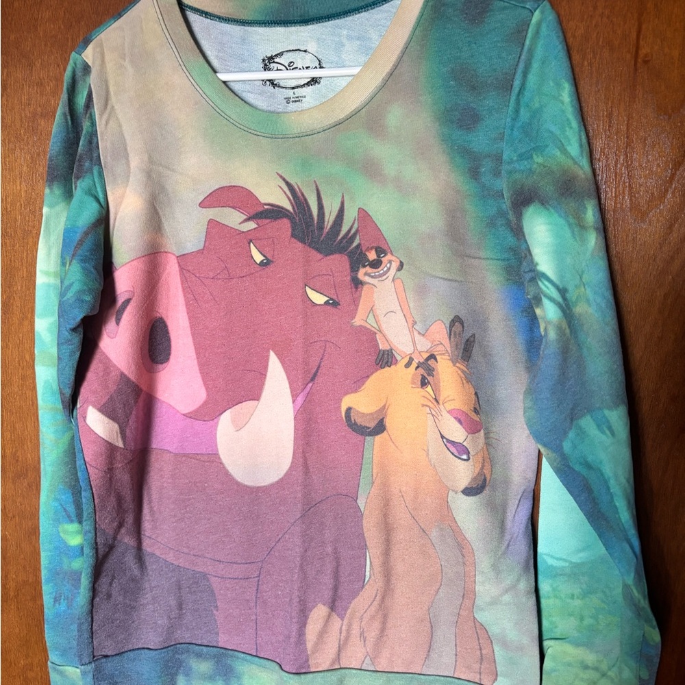 Lion King Long Sleeve Shirt - Multicolor
